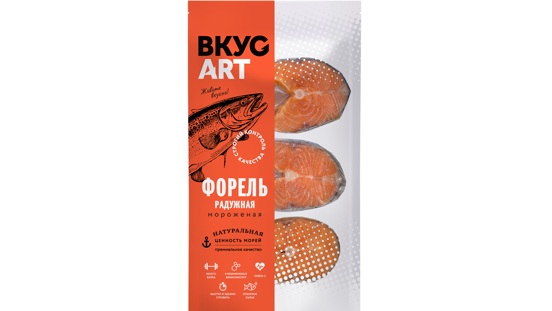 Стейк форели ВкусАрт 